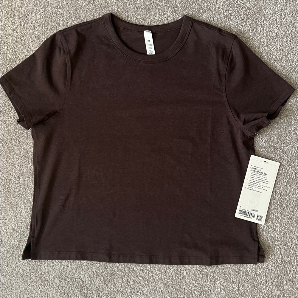 Classic Fit Cotton Blend Tee